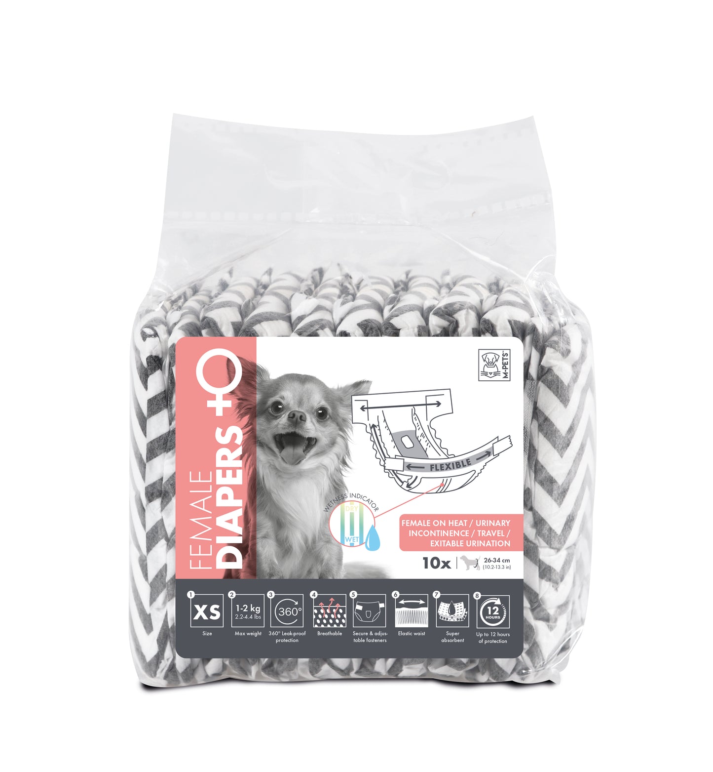 M-Pet Female Dog Diapers