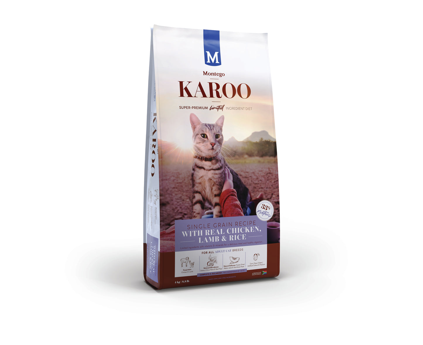 Montego Karoo Dry Cat Food Adult Cat Chicken and Lamb