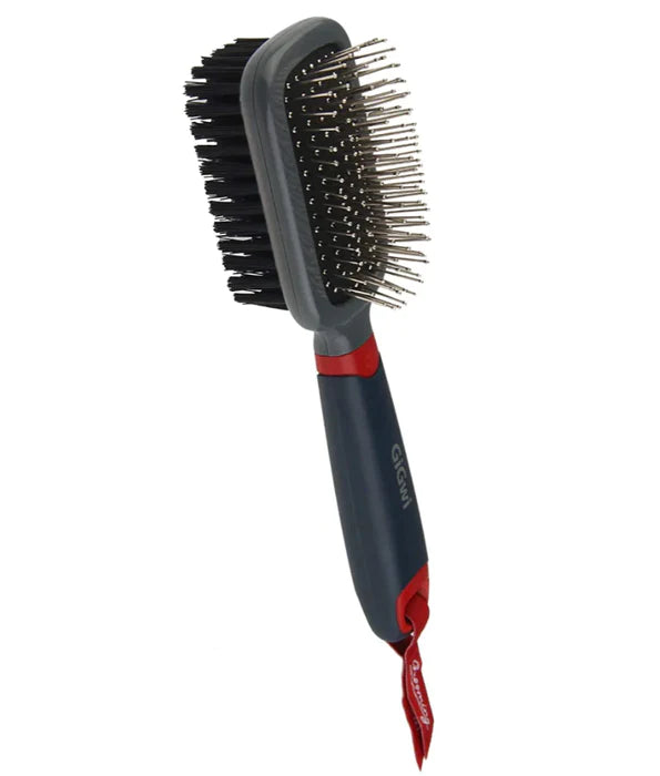 Double Sided Brush Nylon Bristles & Pins For Dogs And Cats