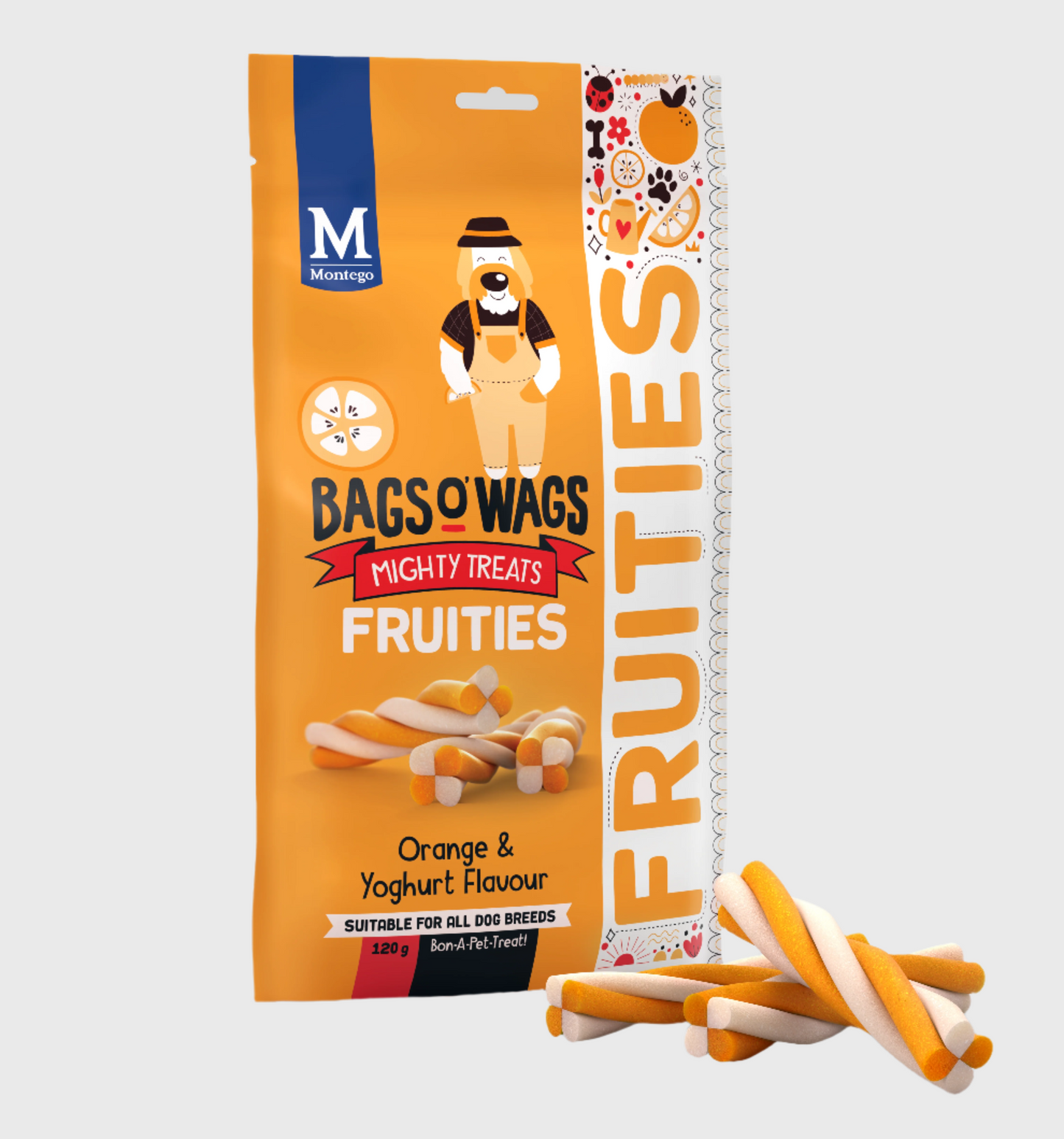 Montego Bags O' Wags Fruities 120g