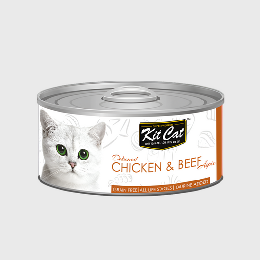 Kit Cat Super Premium Canned Cat Food 80g