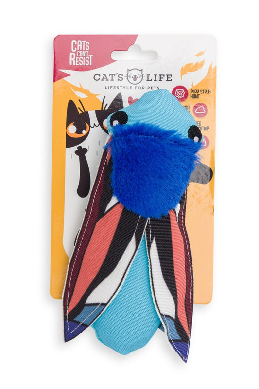 Beetle Cat Toy Blue 18cm