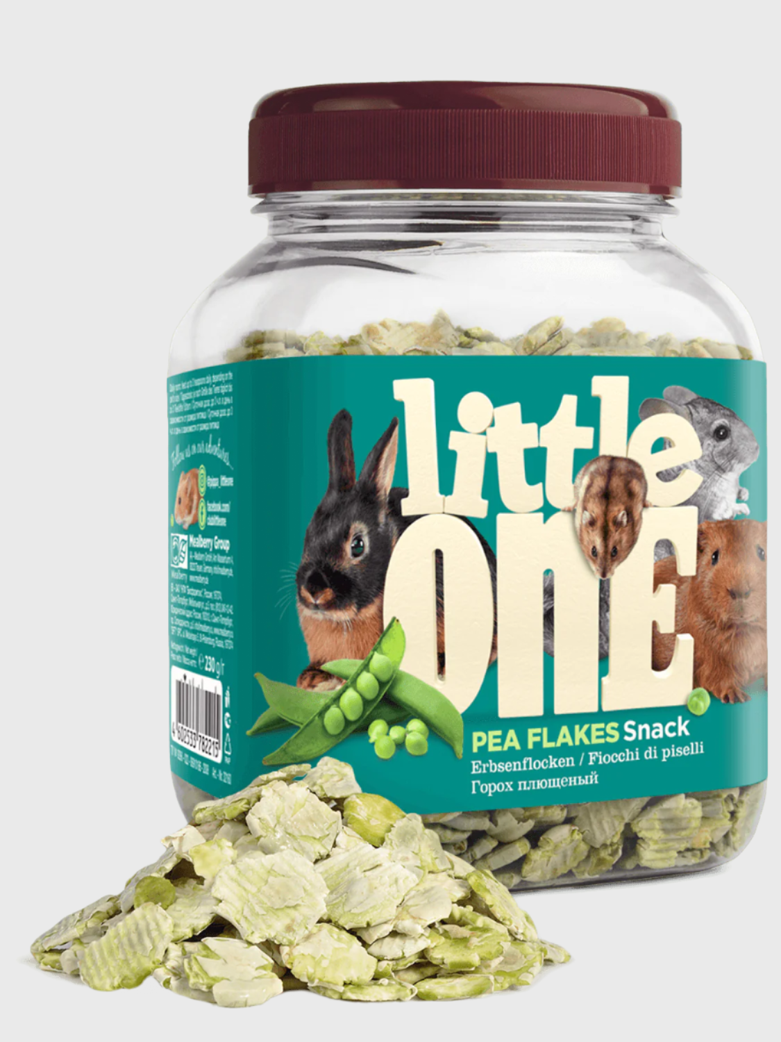 Little One Pea Flakes - Snack for Small Animals 230g