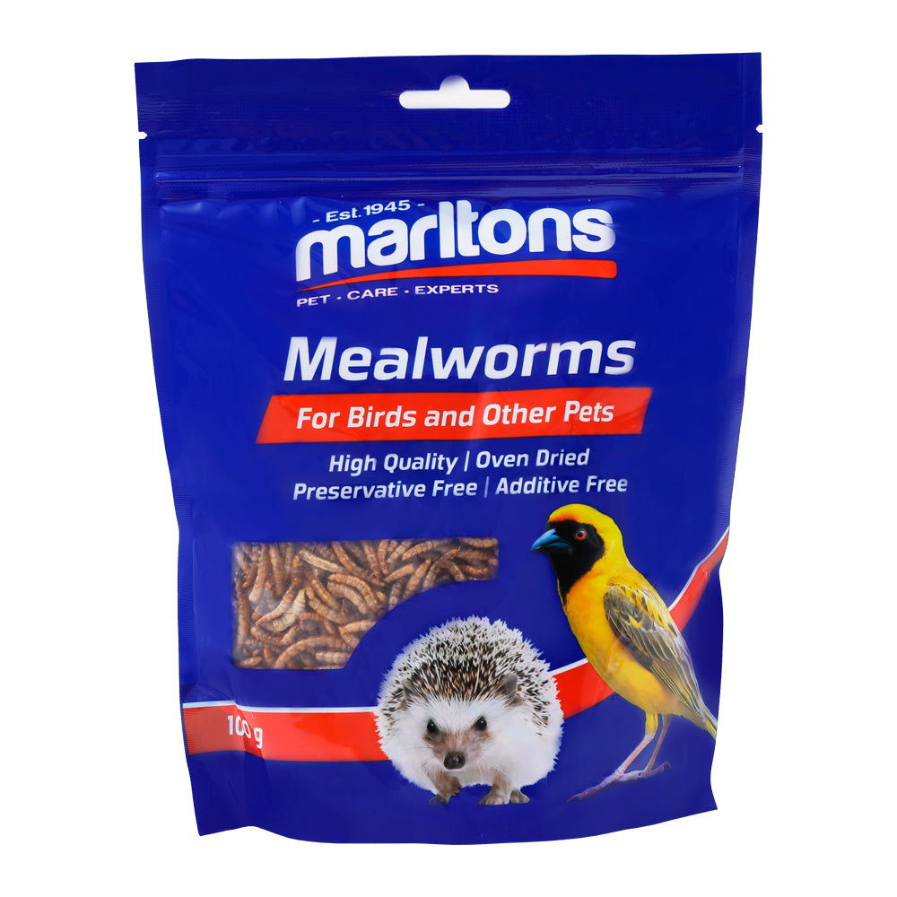 Marltons Dried Mealworms 100g