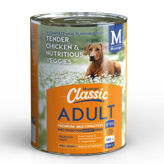 Montego Classic Dog Wet Food Adult -  Chicken V