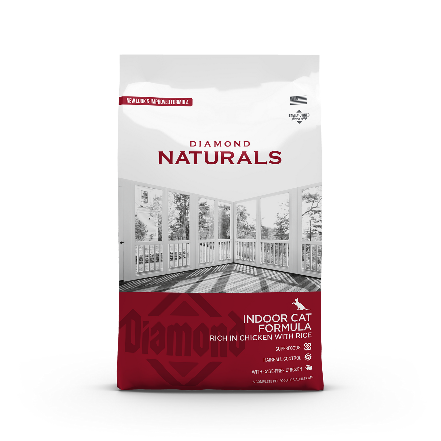 Diamond Naturals Indoor Cat Chicken and Rice