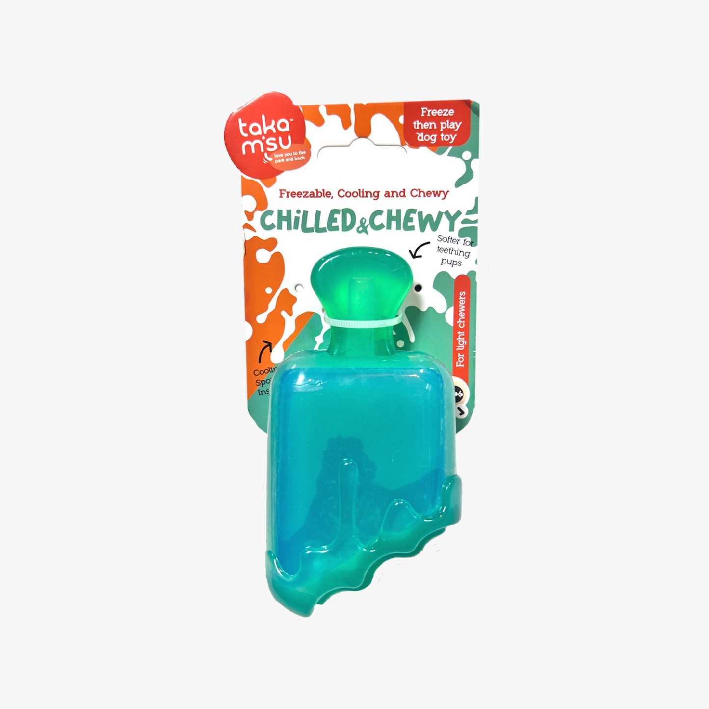 TKM Chilled & Chewy Freezable Toy Lolly (Turquoise13)