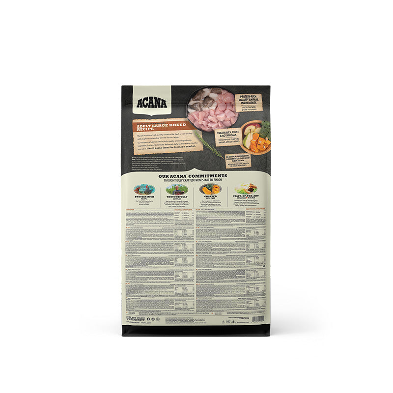Acana Heritage Adult Large Breed Dog Recipe