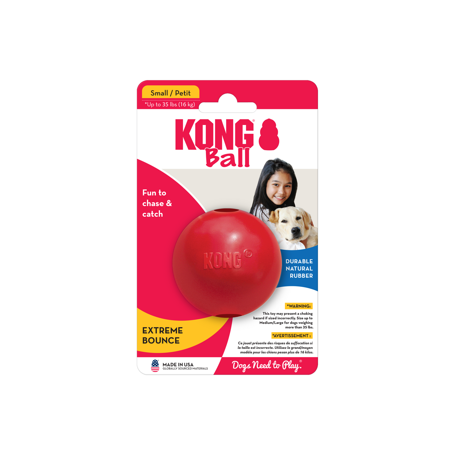 Kong Ball With Hole