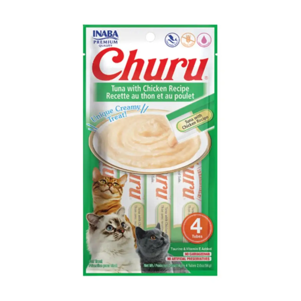 Churu Creamy Cat Treats 4x14g