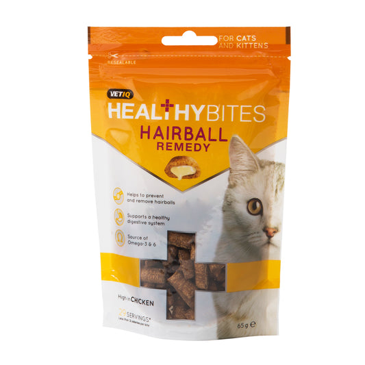 Healthy Bites Hairball Remedy For Cats 65g(Mc)