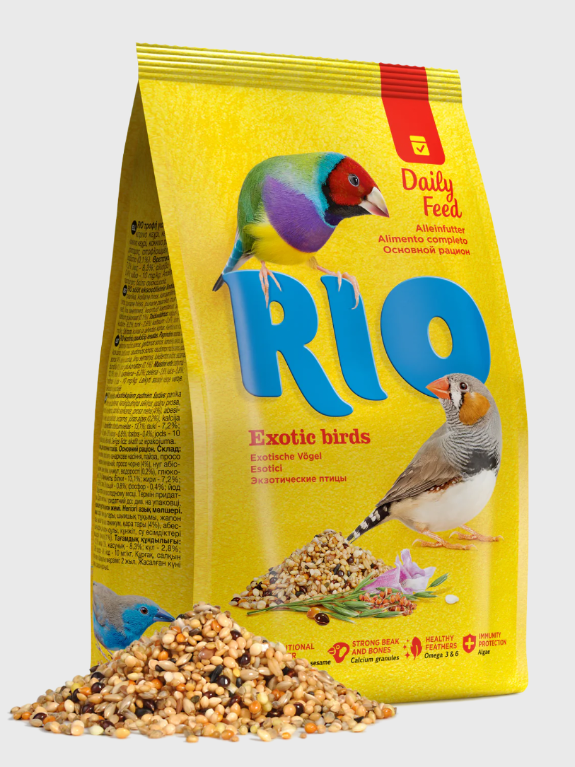 Rio Feed for Exotic Birds - Daily feed 500g