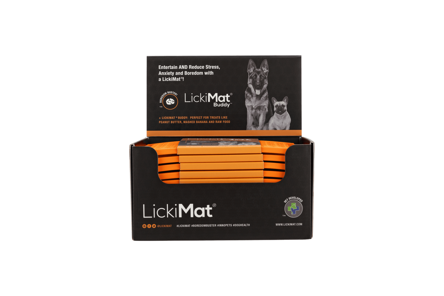 LickiMat Buddy Orange
