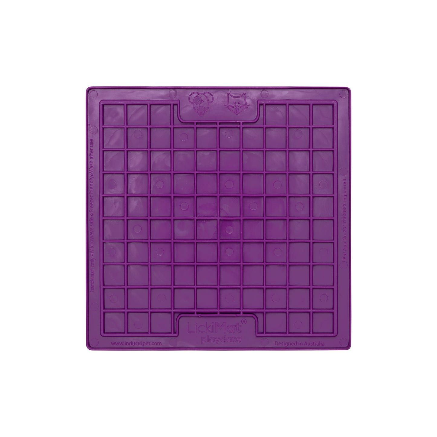 LickiMat Playdate Purple