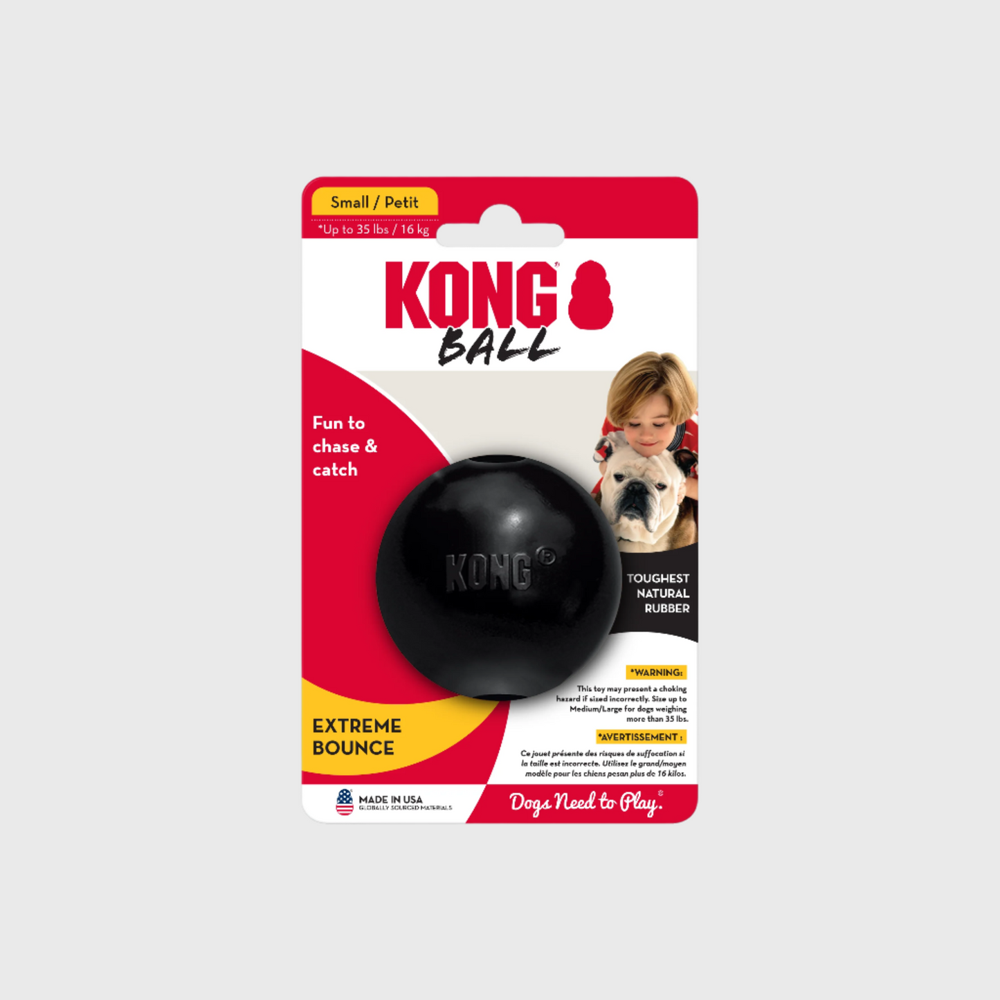 Kong Extreme Ball Black