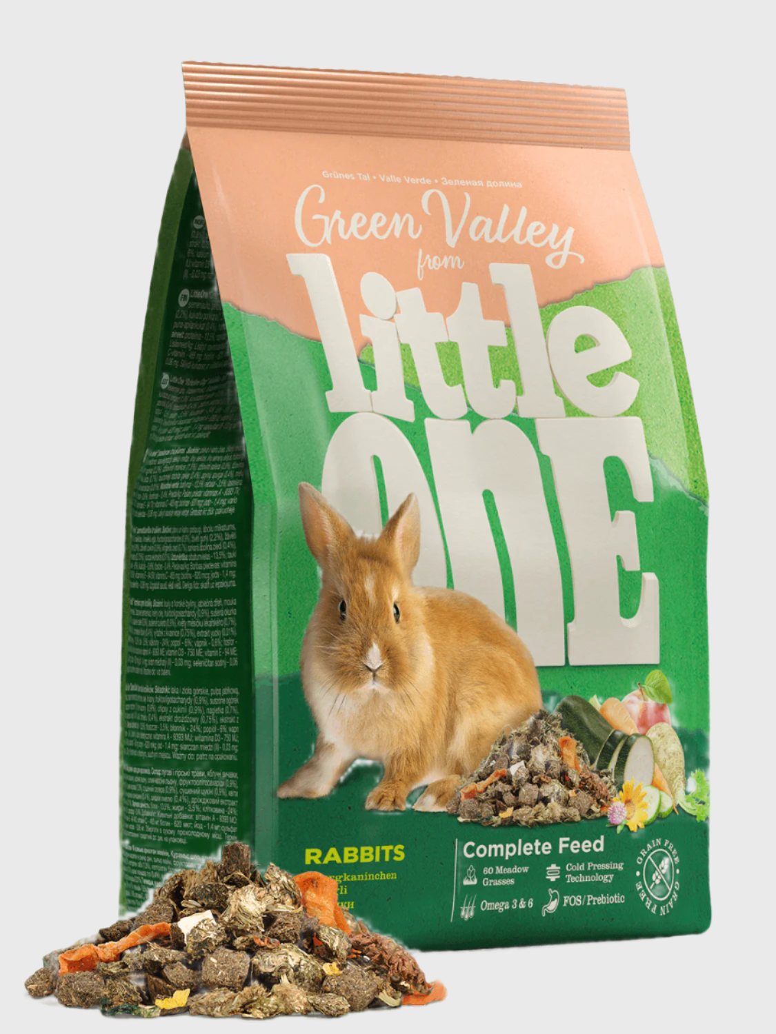 Little One - Green Valley Fibrefood for Rabbits 750g