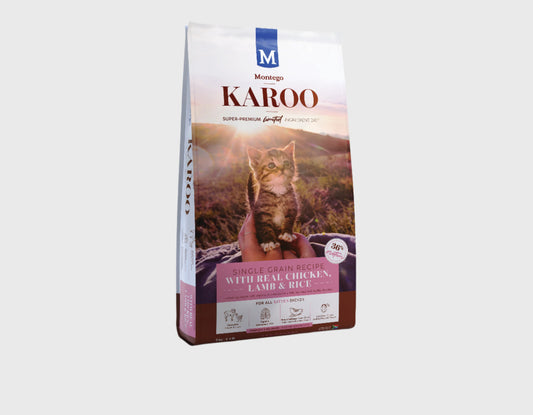 Montego Karoo Dry Cat Food Kitten Chicken and Lamb