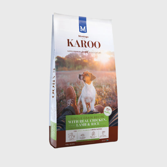Montego Karoo Dry Dog Food Small Breed Puppy Chicken and Lamb