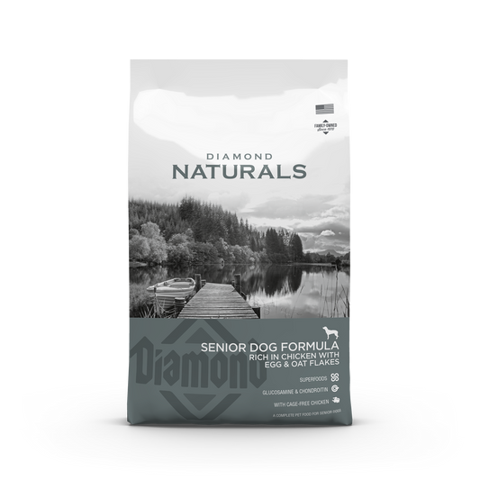 Diamond Naturals Senior Dog Chicken, Eggs and Oat Flakes