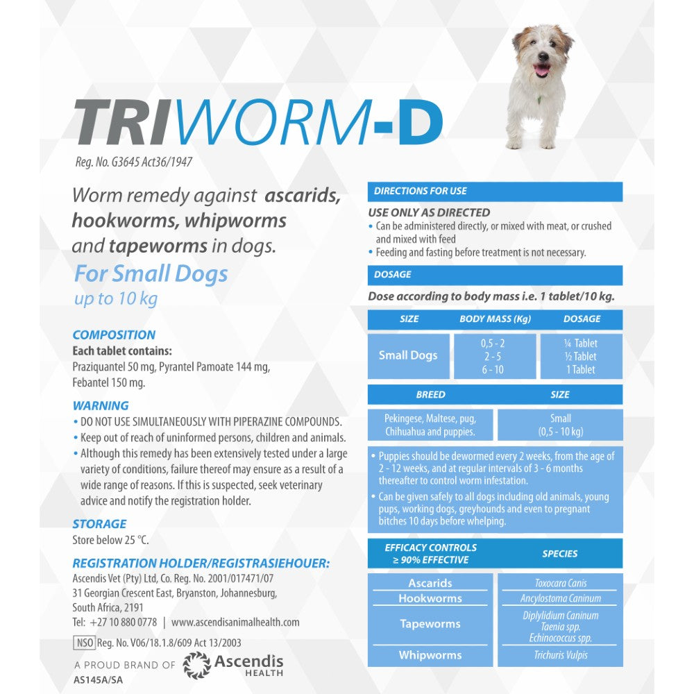 Triworm Dog