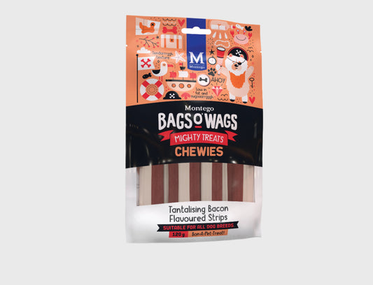 Montego Bags O' Wags Chewies Bacon Strips