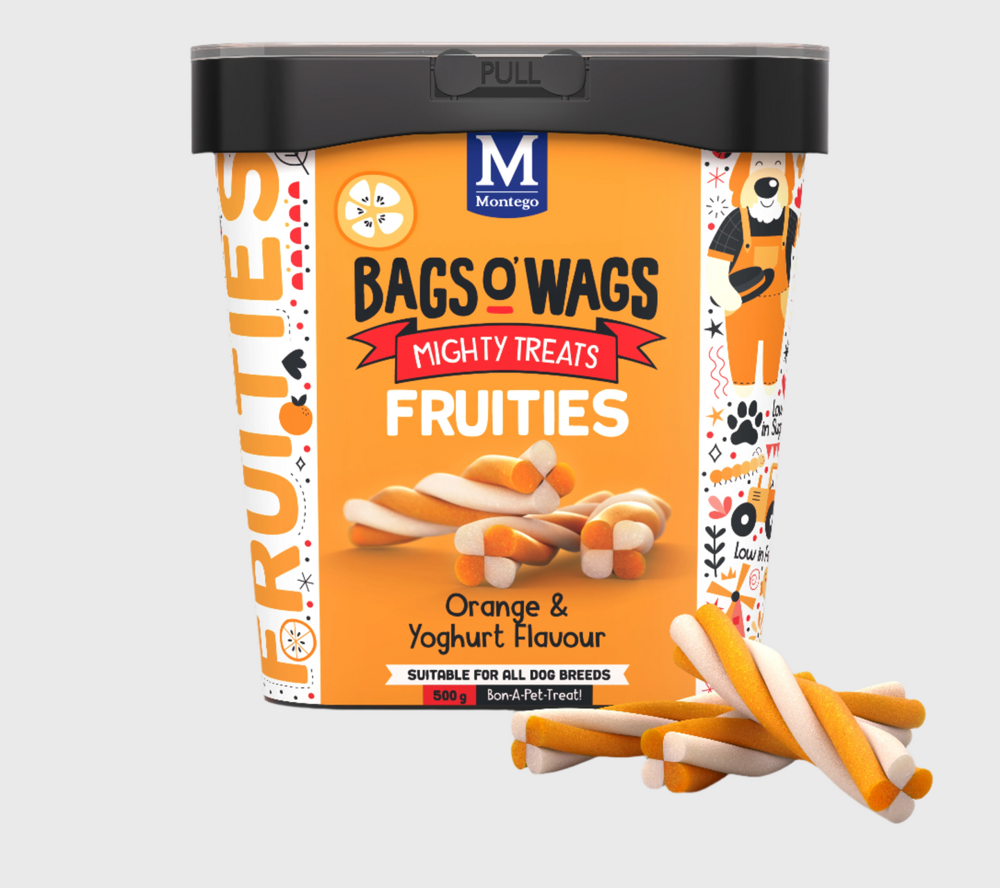 Montego Bags O' Wags Fruities 500g