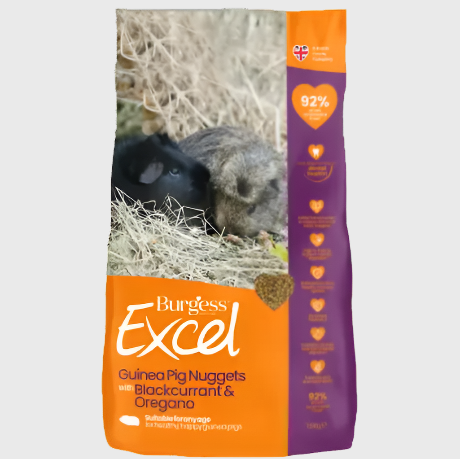 Excel Guinea Pig with Blackcurrant and Oregano 1.5Kg