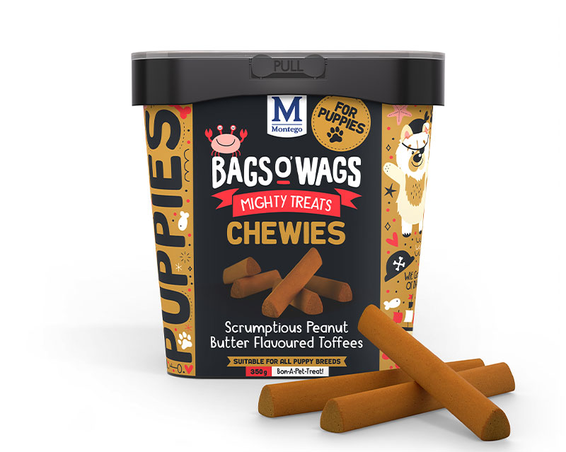 Montego Bags O' Wags Chewies Puppy Toffee Chews