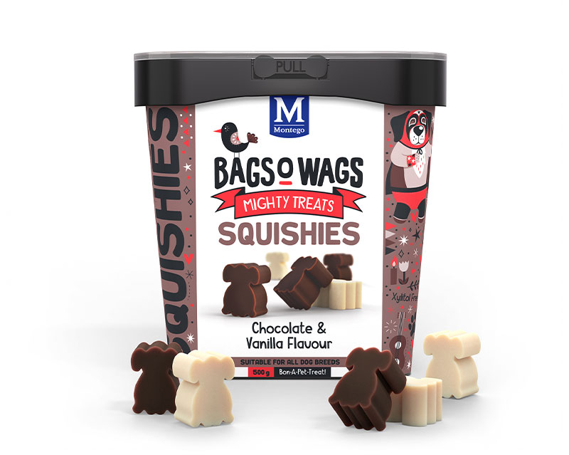 Montego Bags O' Wags Squishies 500g