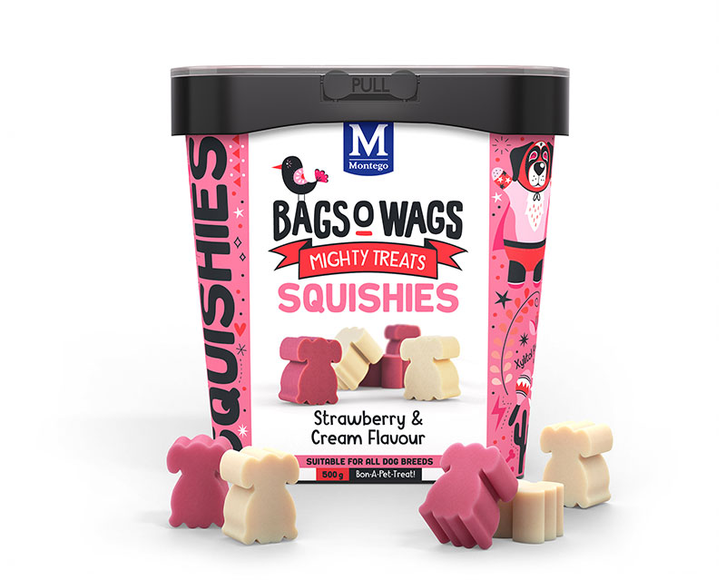 Montego Bags O' Wags Squishies 500g