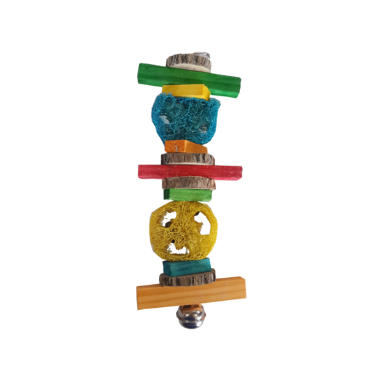 B/ Parrot Loofah Toy - # 2