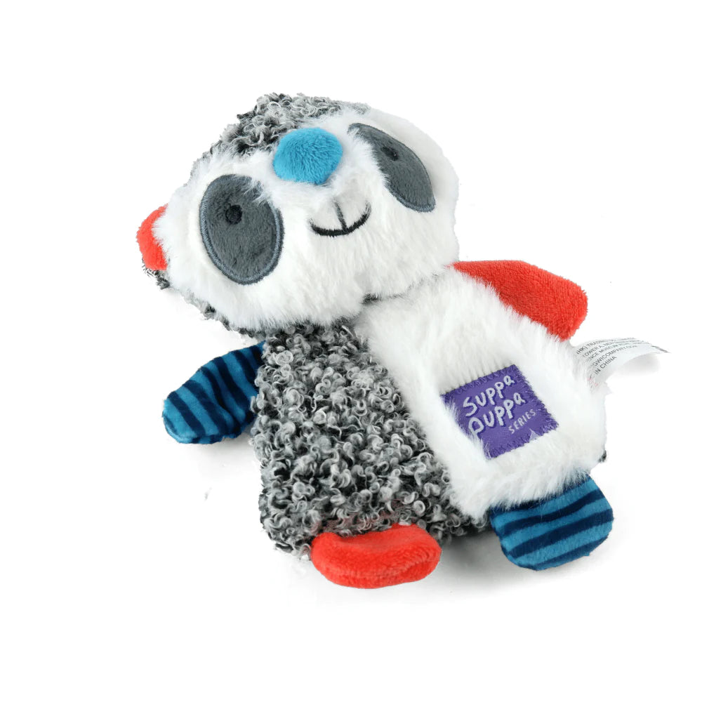 Suppa Puppa Raccoon Sqeauker / Crinkle Inside