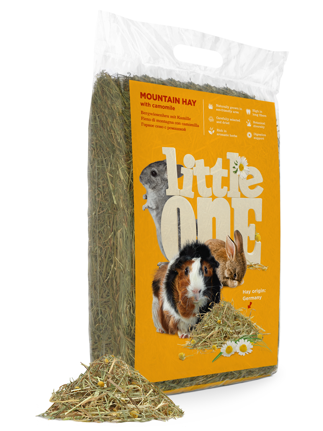 Little One Mountain Hay with Camomile 400g