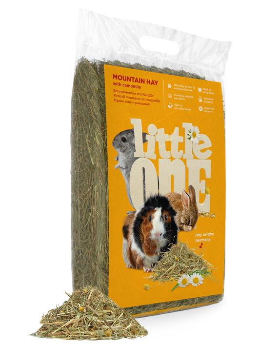 Little One Mountain Hay with Camomile 400g