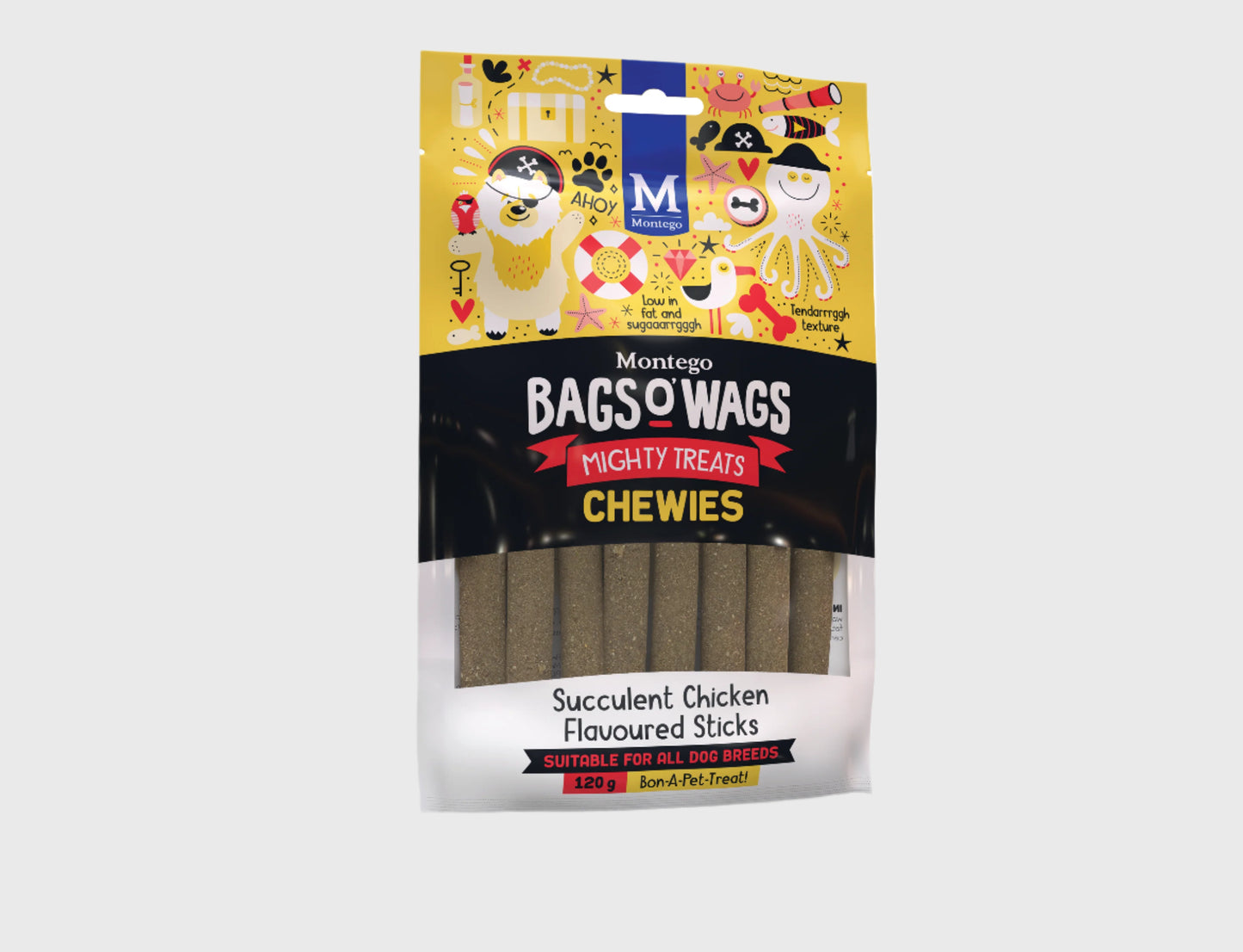 Montego Bags O' Wags Chewies Chicken Sticks