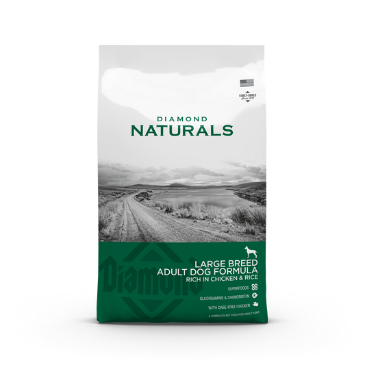 Diamond Naturals Large Breed Adult Dog Chicken and Rice 15kg