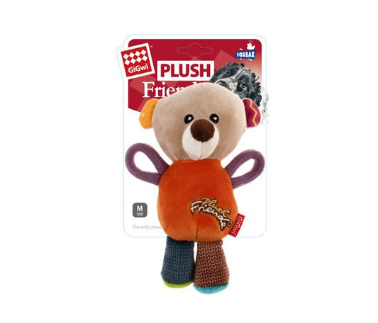 Bear Plush Friendz - With Squeaker