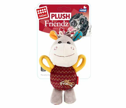 Donkey Plush Friendz With Squeaker