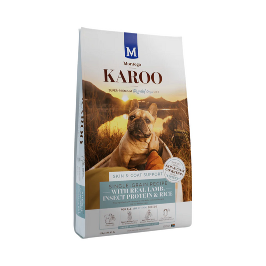 Montego Karoo Adult Dog - Targeted Care - Lamb and Insect Protein - Skin and Coat Support