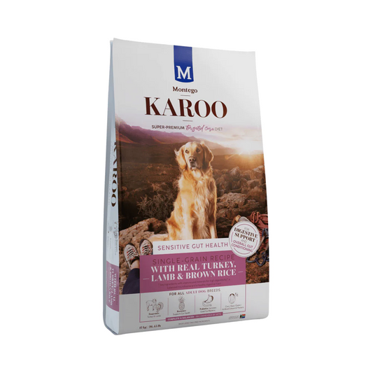Montego Karoo Adult Dog - Targeted Care - Turkey and Lamb - Sensitive Gut Health