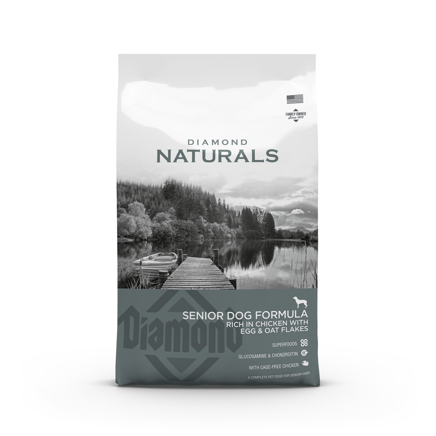 Diamond Naturals Senior Dog Chicken, Eggs and Oat Flakes