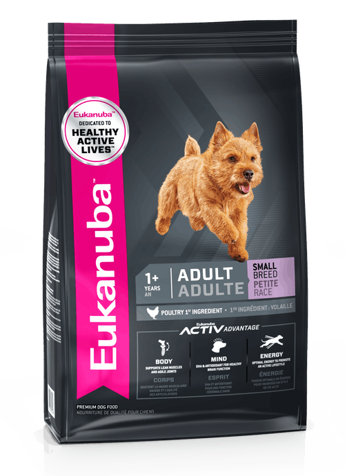 Eukanuba Small Breed Adult Over 12 Months < 11Kg with Chicken Dog Food