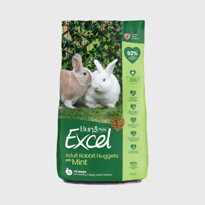 Burgess Excel Adult Rabbit Nuggets with Mint
