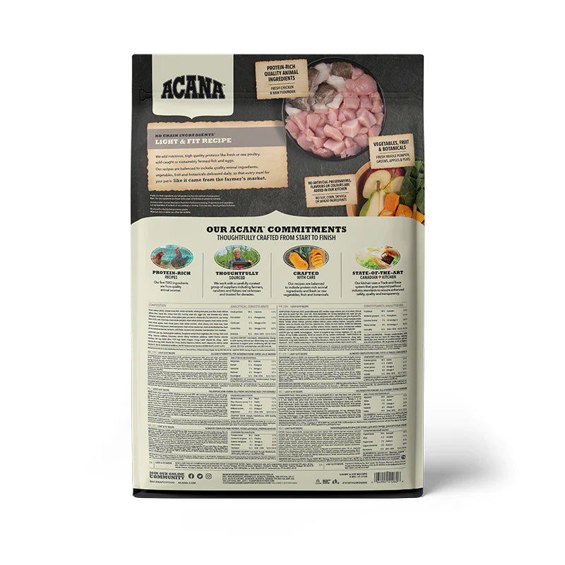 Acana Heritage Light and Fit Recipe