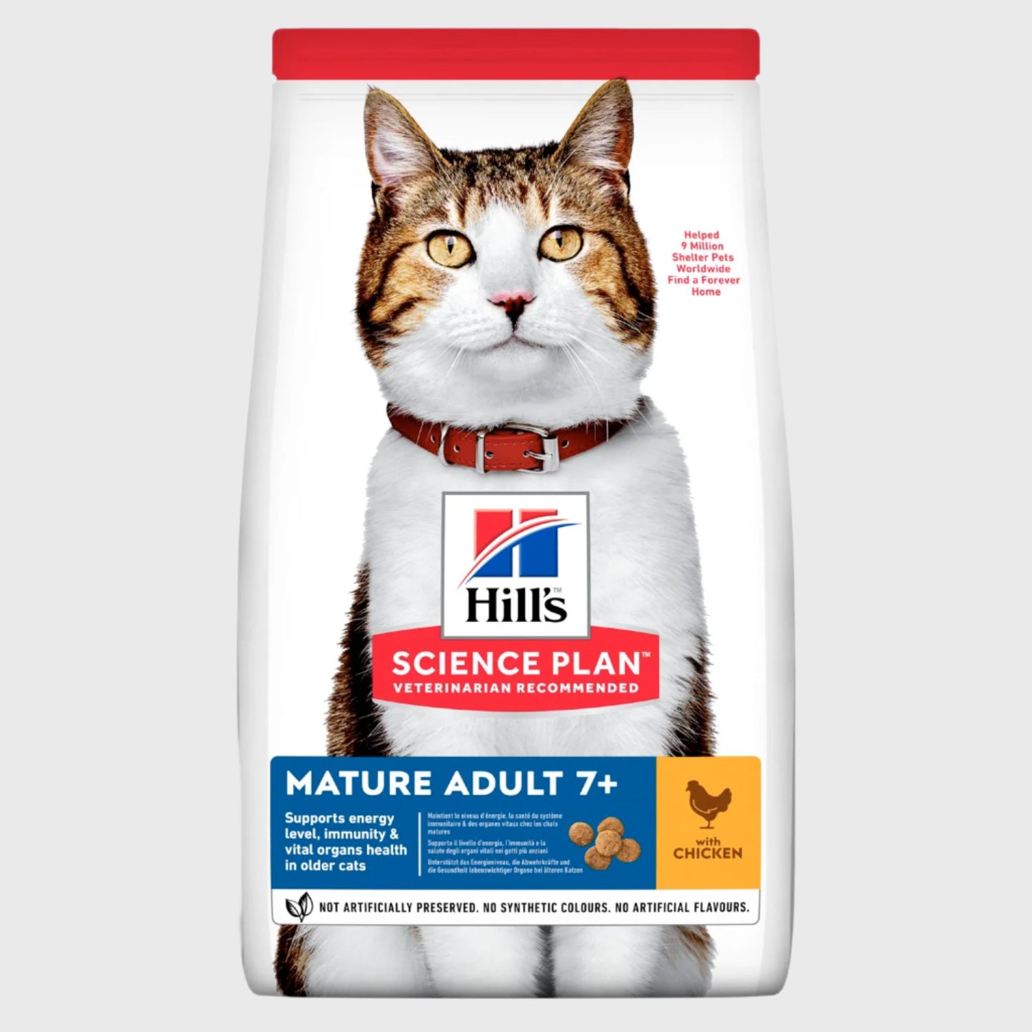 Hill's Science Plan Mature Adult Dry Cat Food Chicken Flavour