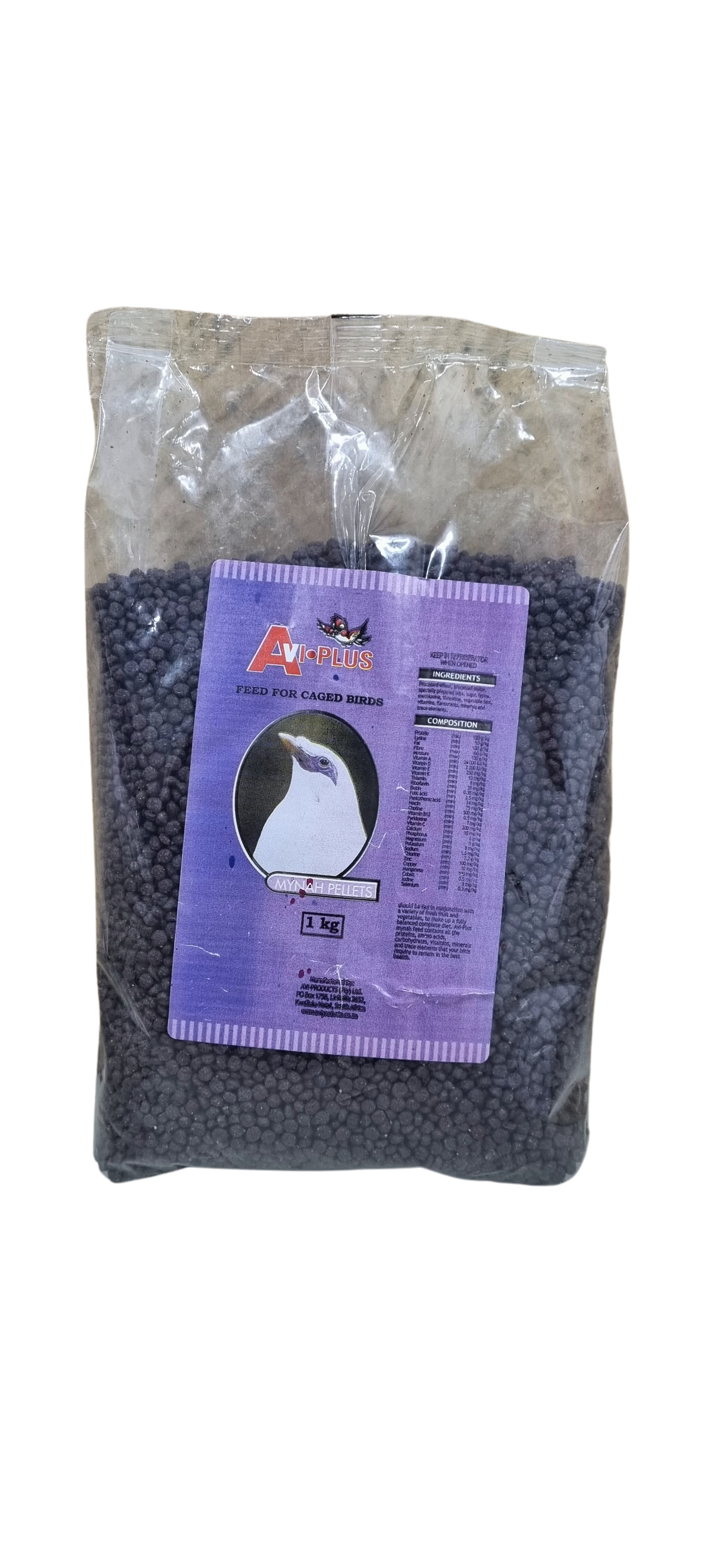 Avi Mynah Pellets Blackberry 1Kg