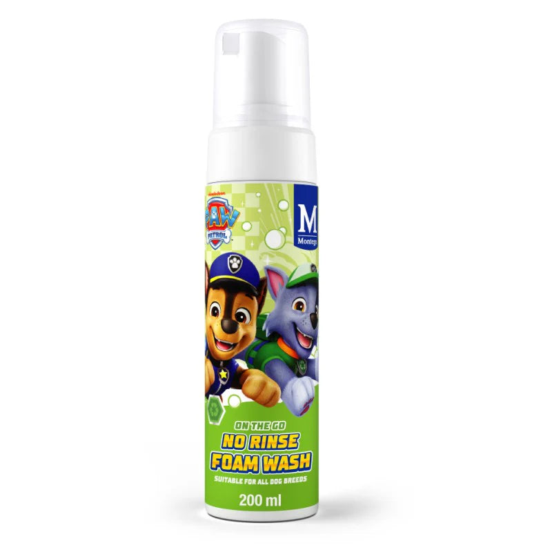 Montego Paw Patrol No-Rinse Foam Wash Chamomile and Lavender 250ml