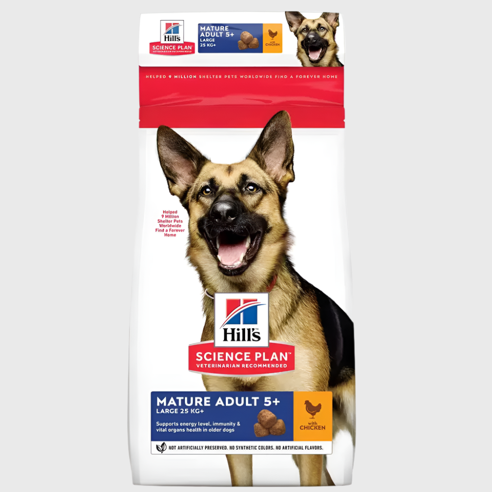 Hill's Science Plan Mature Adult Large Breed Dry Dog Food Chicken Flavour
