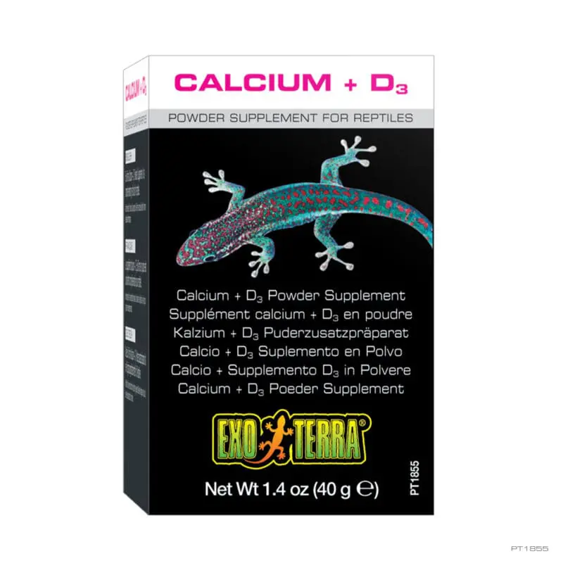 Exo Terra Supplement - Calcium + D3