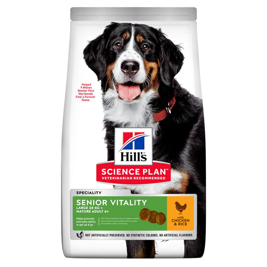 Hill's Science Plan Senior Vitality Large Breed 5+ with Chicken